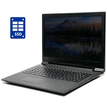 Ноутбук Б-класс Lenovo IdeaPad V110-15IKB / 15.6" (1920x1080) TN / Intel Pentium Gold 4415U (2 (4) ядра по 2.3 GHz) / 8 GB DDR4 / 256 GB SSD / Intel HD Graphics 610 / WebCam / DVD-ROM б/у