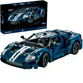 Конструктор Technic FORD GT 1466 деталей машинка гоночная ФОРД синий