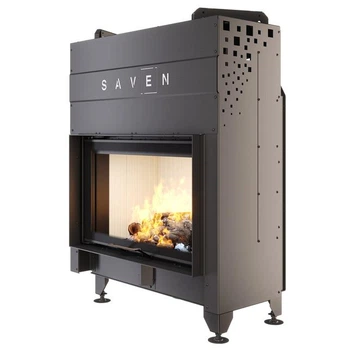 Каминная топка SAVEN Energy Up 80х50 Black (17,0 kW) ECO