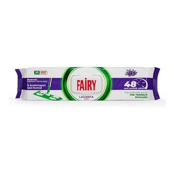 Вологі серветки для підлоги Fairy Lavanda 50шт