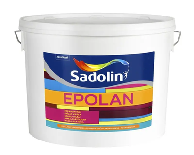Краска для пола акриловая полуглянцевая Sadolin Epolan Бесцветный BC 0.93л