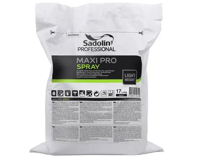 Шпаклевка легкая мелкозернистая для внутренних работ Sadolin Spray Finish 17л