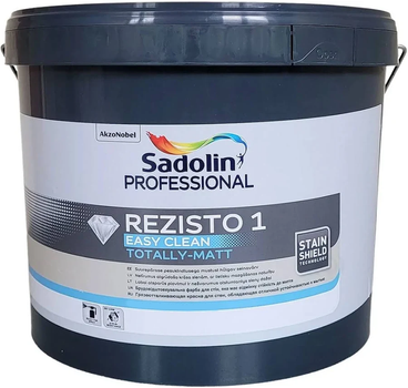 Фарба для стін глибокоматова Sadollin Rezisto 1 Безбарвний BC 2.33л