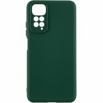 Чехол Fiji Full Soft Premium для Xiaomi Redmi Note 11 / Note 11s силикон бампер Dark Green