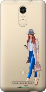 Чохол Xiaomi Redmi Note 3 pro Дівчина 1 "4751t-335-70447"