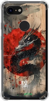 Чехол на Google Pixel 3 Восточный дух "6100sp-1528-70447"