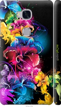 Чохол на Huawei Honor 5X Абстрактні квіти "511m-176-70447"