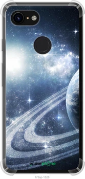 Чехол на Google Pixel 3 Кольца Сатурна "173sp-1528-70447"