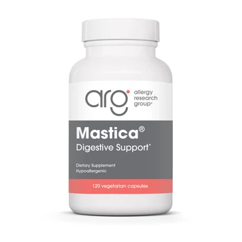 Смола мастикового дерева, Gum Mastic, Allergy Research Group, 120 капсул (ALG-73660)