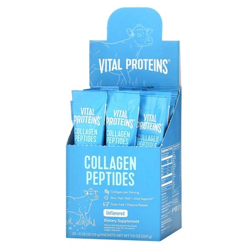Пептидний колаген у стіках Vital Proteins без смаку 20 пакетиків по 10 г (VTP-00539)