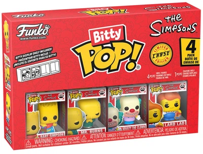 Набір фігурок Барт - Funko Bitty Pop! THE SIMPSONS - BART (4 фігурки в ас.)
