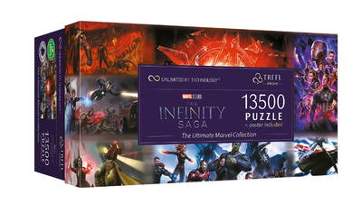 Пазл Безграничная коллекция: Большая коллекция Marvel – 13500 элементов Trefl 81024