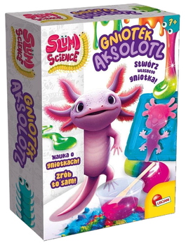 Науковий набір Lisciani SlumiScience слайм Аксолотль (8008324112982)