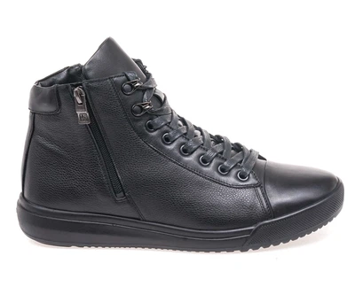 Черевики комфорт чоловічі IKOS 335-1S-OW/BLACK LEATHER 40 Чорний