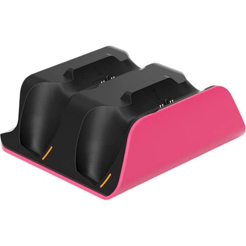 Зарядная станция Bibuks Dual Charging Dock для PS5 DualSense Pink [155739]