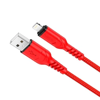 Кабель USB iPhone 5G Hoco X59 Red 1m