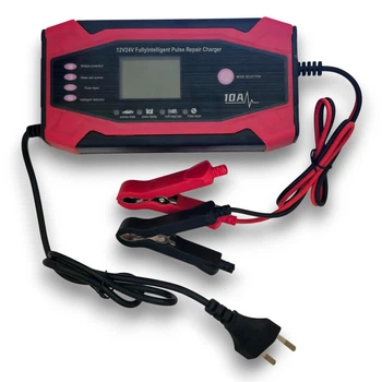 Зарядное устройство для автомобильного аккумулятора 12V 10A - 24V 5A 140W (06217)