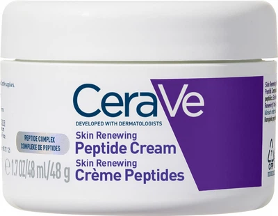 Відновлювальний крем CeraVe з пептидами для повернення пружності шкіри 48 мл (3337875903493)