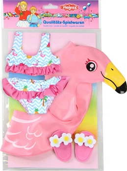 Набір для плавання для ляльок Heless Фламінго 35-45 см 1520172 (4001949000997)