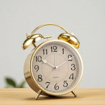 Годинник настільний Retro style, золотий №1, 11х15 см (3005181)