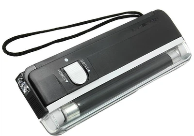 Портативний детектор банкнот PRO-4P UV – ультрафіолетовий прилад для перевірки справжності купюр