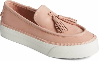 Женские лоферы Sperry 39р, розовые