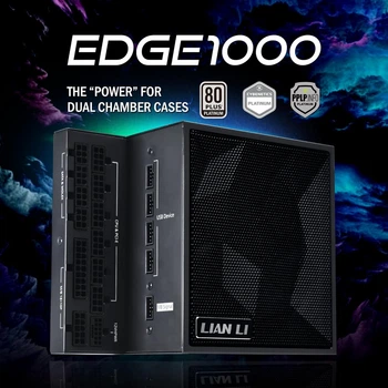 Блок живлення Lian Li EDGE1000, 80 Plus Platinum, Black, EU Cord (G9P.EG1000.BE00.EU) ( 14836 )
