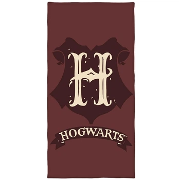 Полотенце махровое пляжное банное harry potter hogwarts от lizenz