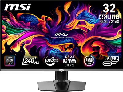 Монітор 31.5" MSI MPG 322URX QD-OLED