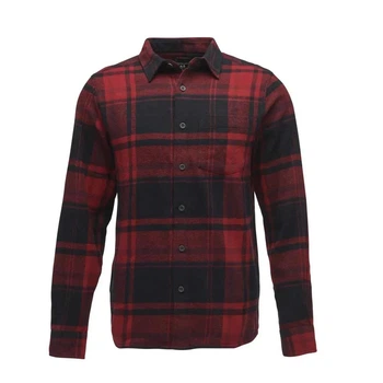 Рубашка мужская Black Diamond M Project Flannel, Red Rock/Black Plaid, XL
