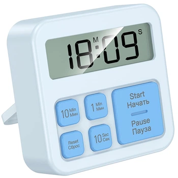 Цифровий таймер Hoco HX43 Timer з LCD-дисплеєм Магнітне кріплення секундомір.
