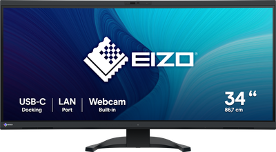 Монітор 34.1" EIZO FlexScan EV3450XC (EV3450XC-BK)