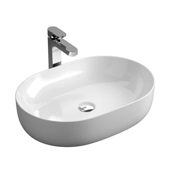Раковина KOLLER POOL Round RN-0600-WB 600х415 белая
