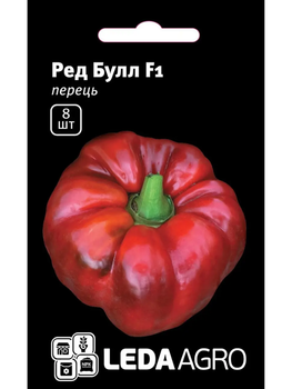 Перець "Ред Булл F1" ТМ "Leda Agro" 8 шт
