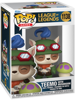Набір фігурок Тімо з Отруйною пасткою - Funko Pop! LEAGUE OF LEGENDS #1138 TEEMO WITH POISON TRAP