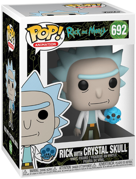 Фигурка Рик с хрустальным черепом - Funko Pop! RICK AND MORTY #692 RICK WITH CRYSTAL SKULL