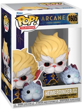 Фігурка Хеймердінгер з Поро - Funko Pop! ARCANE #1605 HEIMERDINGER WITH PORO