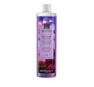 Гель для душа Avon Senses Восточная поездка Oriental Escape Shower Cream Orange Blossom & Patchouli Scent с цветами апельсина и пачули 500 мл
