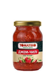 Соус гострий Джем Чілі Томатіно 190 г