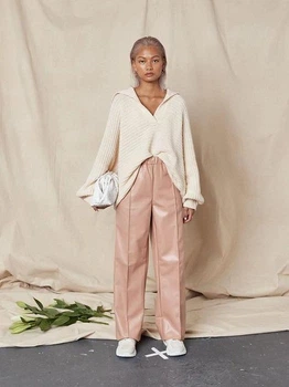 Штани Missguided CL114951 38 персиковий
