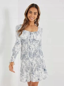 Сукня Missguided WXDD930972 40 білий квіти