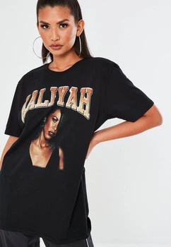 Футболка Missguided 10185175 S чорний