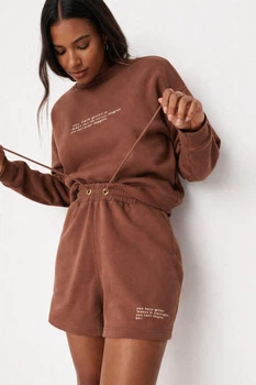 Шорти Missguided CL114990 34 коричневий