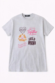 Футболка Missguided TJF29079 S сірий