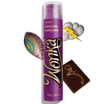 Зубная паста со вкусом шоколада hismile Wonka Chocolate Toothpaste 60 г