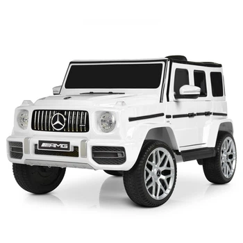 Детский электромобиль джип Mercedes Гелентваген Bambi M 4214EBLR (Белый)