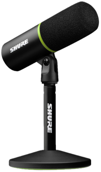 Mikrofon dynamiczny Shure IJ191 MV6 USB-C dla graczy i streamerów Czarny (42406863353)