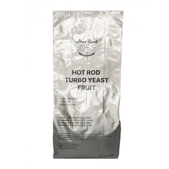 Турбо-дрожжи Hot Rod Turbo Yeast Fruit для фруктовых браг с ферментами, 1 кг