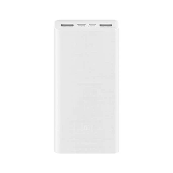 Повербанк Xiaomi Mi Power Bank 3 20000 mAh USB-C 18W PLM18ZM White