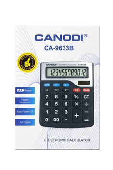 Калькулятор Canodi CA-9633B с большим дисплеем